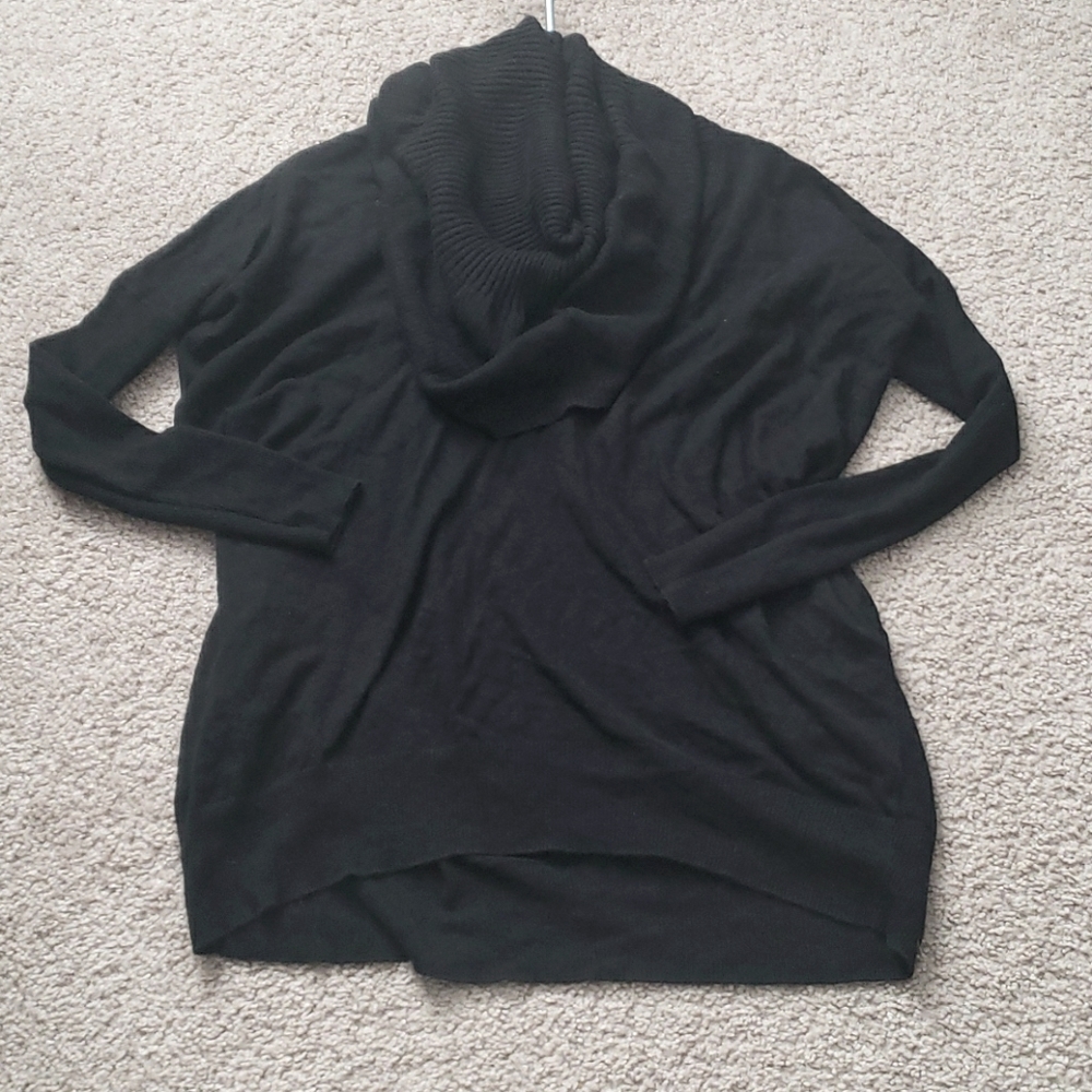 Black cowl neck slouchy Victoria Secret Sweater